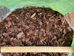 Priežu mizu mulča, vidēja frakcija (7-30mm), 30x50L